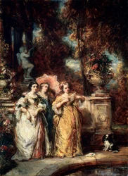 En spasertur, 1852.
