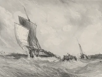 Tilbake til havnen, 1833.