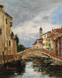 En liten venetiansk kanal, 1895