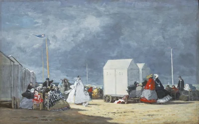 Nærmer seg storm, 1864