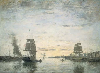 Inngangen til havnen, Le Havre