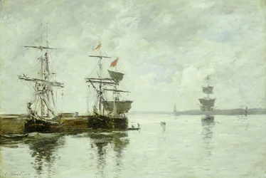 Havnescene, ca. 1880