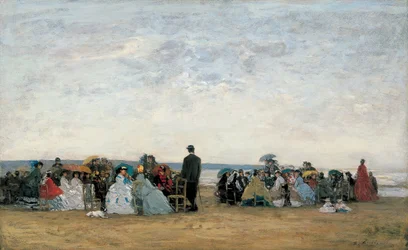 Stranden nær Trouville