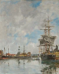 Dokken i Deauville, 1891.