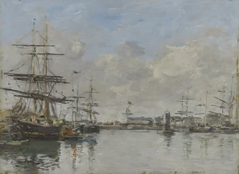 Havnen i Le Havre, ca. 1885-90
