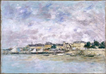 Havnen, Trouville, 1886