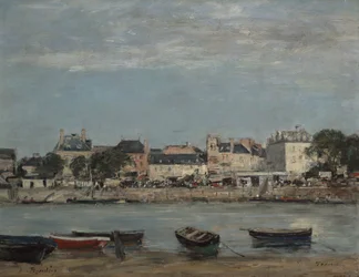 Havnen i Trouville, ca. 1888-95