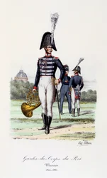 Kongens livvakt, musiker, 1820-30