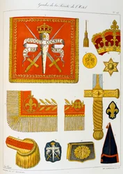 Hotel Provost Guards, Insignia