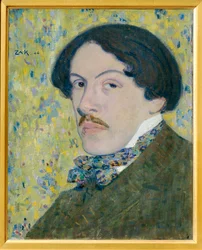 Portrett av maleren Leopold Gottlieb - Portrett av maleren Leopold Gottlieb …