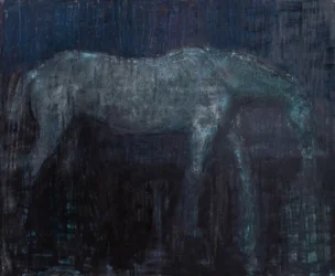 Søvngjenger 3 (olje, pigment, lin)