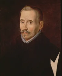 Portrett av Lope Felix de Vega Carpio 1562-1635 olje på lerret detalj av 102965