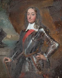 Portrett av Sir Edward Harley (olje på papir)