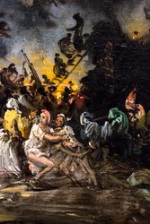 Sabbaten, cirka 1865 (olje på tre)
