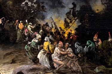 Sabbaten, cirka 1865 (olje på tre)