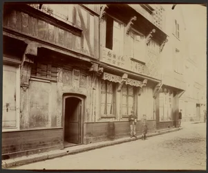 Beauvais, hus på Rue de la Manufacture