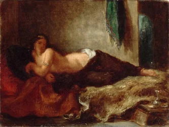 En odalisk, ca. 1849