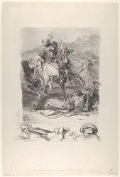 Kamp av Giaour og Pasha, 1827., 1827.