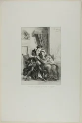 Hamlet og dronningen, tavle 10 fra Hamlet