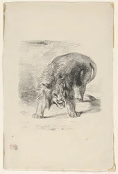 Løvestående, 1833., 1833.