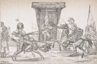Polemisk duell mellom Lady Quotidienne og Sir Journal de Paris, 1821., 1821.
