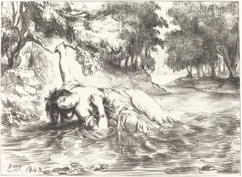 Ophelias død (akt IV, scene VII)