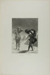 Spøkelset på plattformen, tavle 3 fra Hamlet