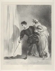 Drapet på Polonius, 1834-43, 1834-43