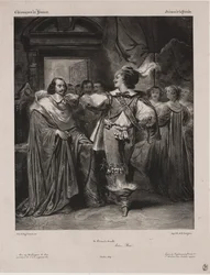 Chronicles of France: Scene of the Fronde - The Prince of Condé, 1829.