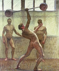 Løftevekter med én arm nummer 2, 1914