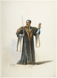 Btv1b84558104 10 - Saint-Saëns - Henry VIII - Kostymemodeller - Lacoste - 10. Cranmer