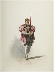 Btv1b84558104 31 - Saint-Saëns - Henry VIII - Kostymemodeller - Lacoste - 31. Kostyme