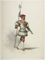 Btv1b84558104 37 - Saint-Saëns - Henry VIII - Kostymemodeller - Lacoste - 37. Kostyme