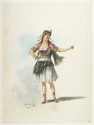 Btv1b84558104 41 - Saint-Saëns - Henry VIII - Kostymemodeller - Lacoste - 41. Kostyme