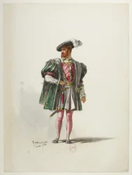 Btv1b84558104 54 - Saint-Saëns - Henry VIII - Kostymemodeller - Lacoste - 54. Kostyme