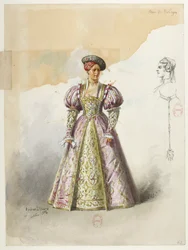 Btv1b84558104 63 - Saint-Saëns - Henrik VIII - Kostymedesign - Lacoste - 62. Anne Boleyn uten krage