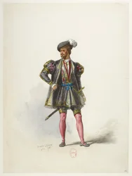 Btv1b84558104 68 - Saint-Saëns - Henry VIII - Kostymemodeller - Lacoste - 66. Kostyme