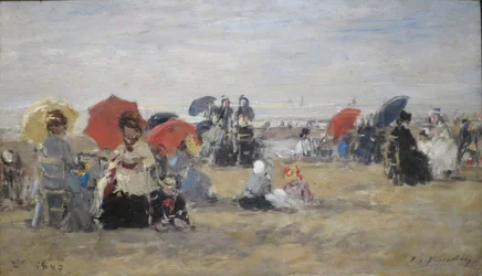 Stranden ved Trouville