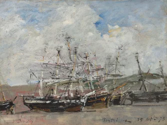 Portrieux. Havnen ved lavvann