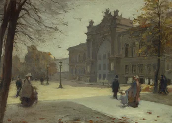 Industripalasset, i 10-1899 (olje på tre)