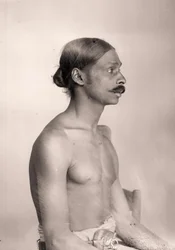 Portrett av en mann fra Sri Lanka, ca. 1890