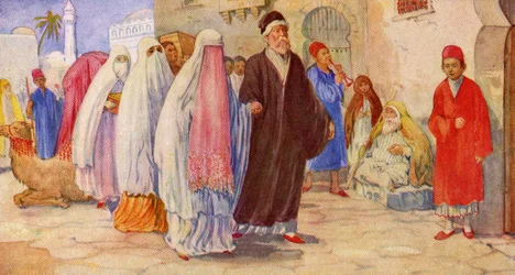 Et muslimsk bryllup, 1941