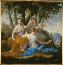 Clio, Euterpe og Thalia - Musene Clio, Euterpe og Thalia …