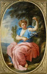Muse Terpsichore, fra Chambre des Muses, Louvre, Paris …