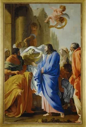 Kristus oppvekker sønnen til enken fra Nain, malt før 1640 (maleri på lerret)