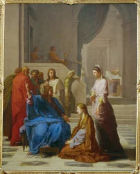 Jesus i Martas og Marias hus (maleri på lerret)