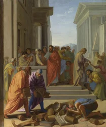 Den hellige Paulus forkynte i Efesos, 1649
