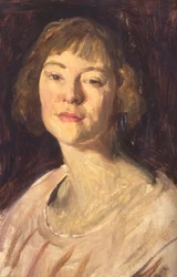 Portrett (olje på lerret)