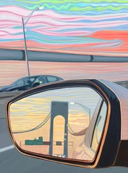 Kryssing av Verrazano-broen (digital kunst)
