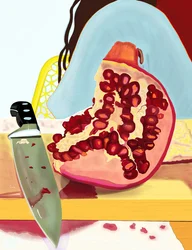 Granateple, Brooklyn (digital kunst)